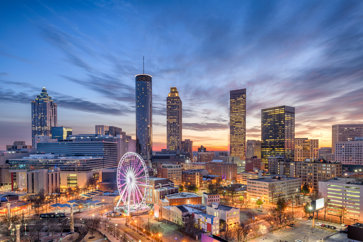 Panoramic Image of Atlanta, GA